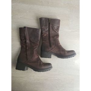 Clarks Mansi Juniper Boots size 7 leather boots